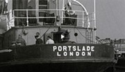 1950s Portslade, Shoreham and Southwick, Docks, ships and the Lock
